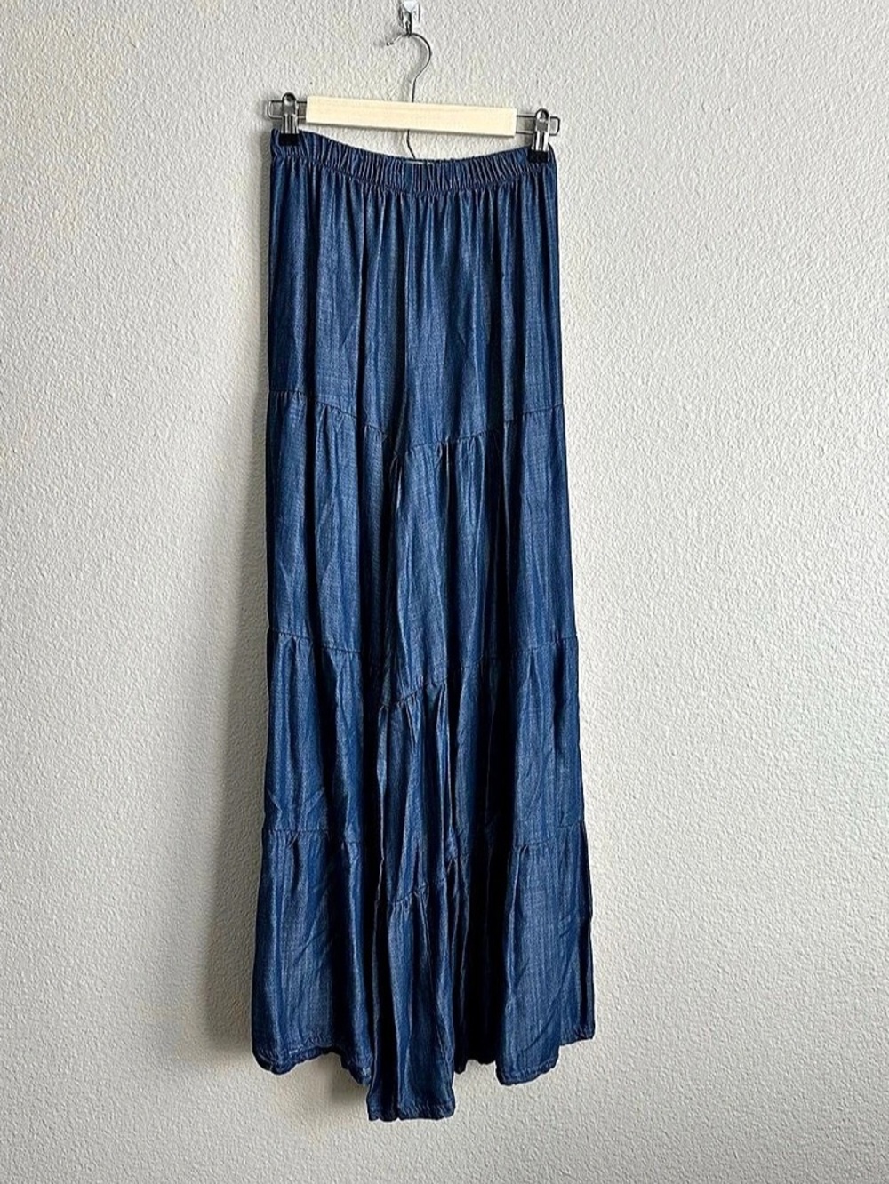 Natural Life Tiered Pants in Blue Size XS